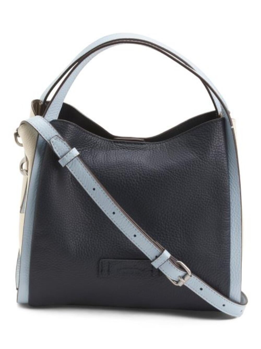 AMERICAN LEATHER CO. Leather Auburn Convertible Crossbody With Back Pocket